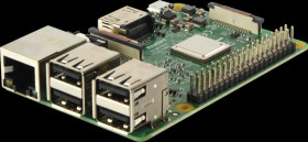 RASPBERRY PI 3 B Raspberry Pi 3 B, 4x 1.2 GHz, 1 GB RAM, WLAN, BT