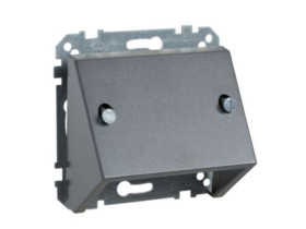 MERTEN Płytka czołowa System M wypustu kablowego antracytowy MTN464614 SCHNEIDER ELECTRIC