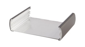 Obudowa ogólnego użytku Aluminium szerokość zew. 138 mm długość zew. 100 mm wys. zew. 34 mm Bopla IP40 Czarny