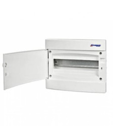 Obudowa podtynkowa z tworzywa 1x12 IP40 drzwi białe N+PE