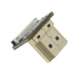 DIY HDMI Cable Parts - Right Angle (R bend) HDMI Plug