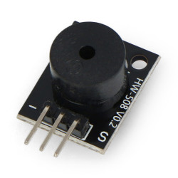 Moduł z buzzerem pasywnym bez generatora - czarny