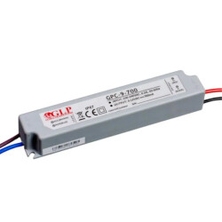 Zasilacz do LED prądowy 700mA 3-12V 8,4W IP67 GLP / GPC-9-700