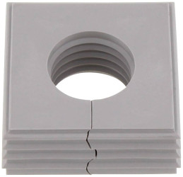 CONTA-CLIP 28583.6 Element uszczelniający KDS-DEG 21-22 GR, (D x S x W) 42.8 x 42.8 x 17.7 mm, termoplastyczny elastomer