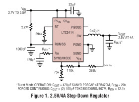 4A, 4MHz, Monolithic Synchronous Step-Down Regulator