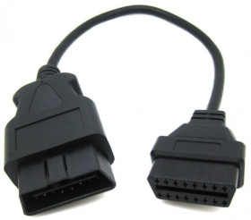 PRZEDLUZACZ OBD2 DLUG.30CM WTYK