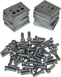 Wall mount, rectangular, steel, (L x W x H) 130 x 90 x 60 mm, for PLS enclosure, NSYPS2C27