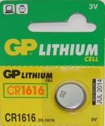CR1616 GP BATERIA LITOWA 1SZT.