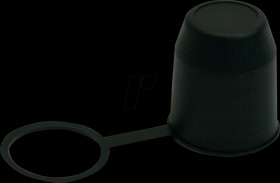 Trailer - coupling protection cap, black