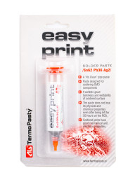 Easy Print NO CLEAN Low Temperature Solder Paste Sn62/Pb36/Ag2 - 40g Cartouche