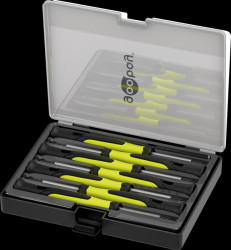 77837 Precision screwdriver set, 7 pieces.