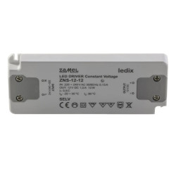 Zasilacz LED slim 12V DC 12W ZNS-12-12 LDX10000137