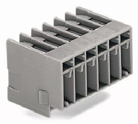 Wtyk X-COM 5-biegunowy szary raster 5mm 769-665 /50szt./