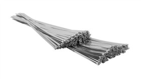 Opaska Stalowa Nierdzewna Ball-Lock 400X7,9Mm G304 (Opak. 100Szt.)