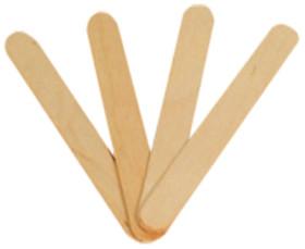 Wooden spatula, 150 x 17 x 1.6 mm for laboratory, 1091305