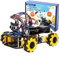 Zestaw edukacyjny nauka programowania dla dzieci Platforma Robota pojazd 4x4 STEM