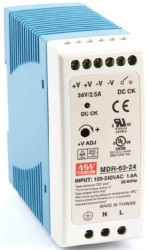 Zasilacz na szynę DIN 60W 24V 2.5A MDR-60-24