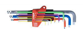 Zestaw kluczy imbusowych z główką kulistą, w uchwycie ProStar 1,5-10mm 46555 /9szt./