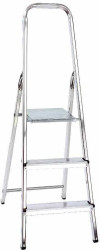 Alpfa 800867 aluminium Drabina składana ze stopniem Maksymalna wysokość robocza: 2.36 m