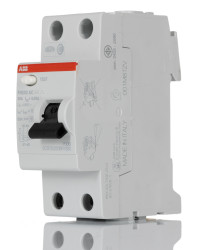 RCCB, Typ AC, 2-biegunowy, 25A, 30mA, ABB A, FH200 CE 230V