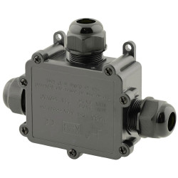 Boxexpert BXPJSGH687-2 Junction Box Waterproof IP68 5-Pin Outdoor Use