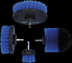 BT103110 Brush attachment set for power drills, set of 4