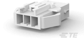 Obudowa złącza 3-pinowe -rzędowe raster: 3.96mm TE Connectivity Żeński Power Double Lock Złącze zasilania