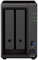 Synology DiskStation DS723+ Obudowa serwera NAS 0 GB 2 Bay przełącznik wł/wył, złącze eSATA, obsługa RAID, HUB 1x USB 3.