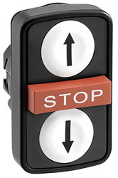 Schneider Electric ZB5AA71114 Potrójny przedni przycisk 1 szt.