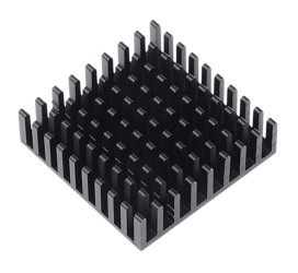 Radiator 35 x 35 x 10mm 15.7K/W Kwadrat Uniwersalny Alu