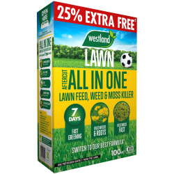 Westland 20400630 Aftercut All In One Lawn Feed, Weed &amp; Moss Killer 80m&#xB2; Box