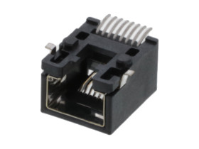 Złącze RJ45 Męski Złącze RJ45 Montaż na kablu Cat6 Molex, proste 8-żyłowe