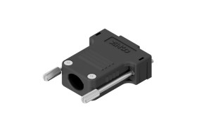 Osłona tylna D-Sub 15 -pinowe PBT Proste Amphenol CONEC