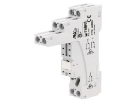 GZM80 Podstawka PIN: 8 12A 300VAC na panel,na szynę DIN -40...70C
