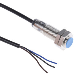 Czujnik zbliżeniowy M12 Indukcyjny 4 mm SICK Wpuszczany 10 → 30 V dc długość 44mm Gwintowany