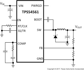 4.5V to 60V Input 5A Step-Down DC-DC Converter With Soft-Start and Eco-mode™