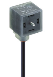 Złącze DIN 43650 DIN 43650 2P+E 24 V AC/DC Żeński LED: Tak Lumberg Automation