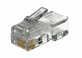 Wtyk telefoniczny RJ12 (6P6C) - długi - AMP