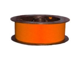 Przewód; montażowy; Kynar 6,1km; 1 żyła; drut; Cu; srebrzony; 0,25mm; pomarańczowy; PVDF; kynar; max +135°C; 300V; szpula 6,1km;