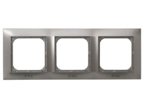 IMPRESJA METALIK Ramka 3 potrójna do wyłączników IP44 tytan RH-3Y/23 OSPEL