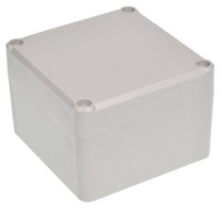 Z-111J Obudowa z tworzywa Z111J wymiary: 82x80x55mm - mocowana na ścianę - jasna - polistyren