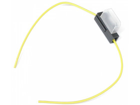 Gniazdo bezpiecznika nożowego midi 2,5mm2 z kablem czerwonym