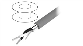 2421C-Sl005 Przewód Na Rolce 30,5M Ekranowany Alpha Essential 2X18awg Folia...