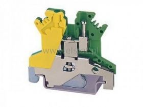 Złączka szynowa, uziemiająca, śrubowa PC 1.5-PE