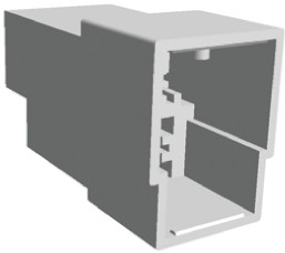 Obudowa do konektorów zaciskanych Wtyczka 3-pinowe Naturalny 22.9mm