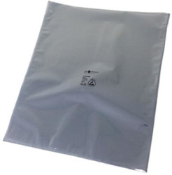 ESD protective bag, (L x W) 203 x 102 mm, metallized inside, weldable, transparent, BK0701004