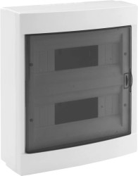 Rozdzielnica modułowa 2x12 natynkowa IP40 biała