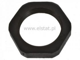 Nakrętka poliamidowa M12, gwint 12x1,5 do dławika