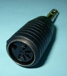 PRZEJ.WT.6,3 ST-&gt;GN.DIN 5-PIN 621