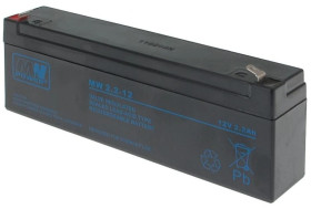 Akumulator VRLA AGM 12V 2.2Ah (żywotność 6-9lat) MW 2.2-12 T1